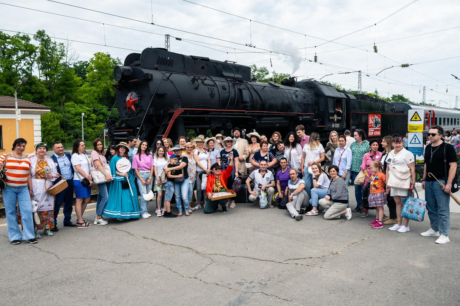 Ретропоезд в Таганрог